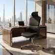 Brand New Black Fabric High Back Office Chair - 5