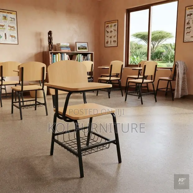 Wooden Home Classroom Desk - 1