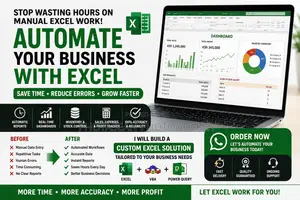 Huduma za Kuboresha michakato kwa Excel & VBA