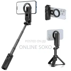 3-in-1 Portable Phone Stand, Selfie Stick & Tripod