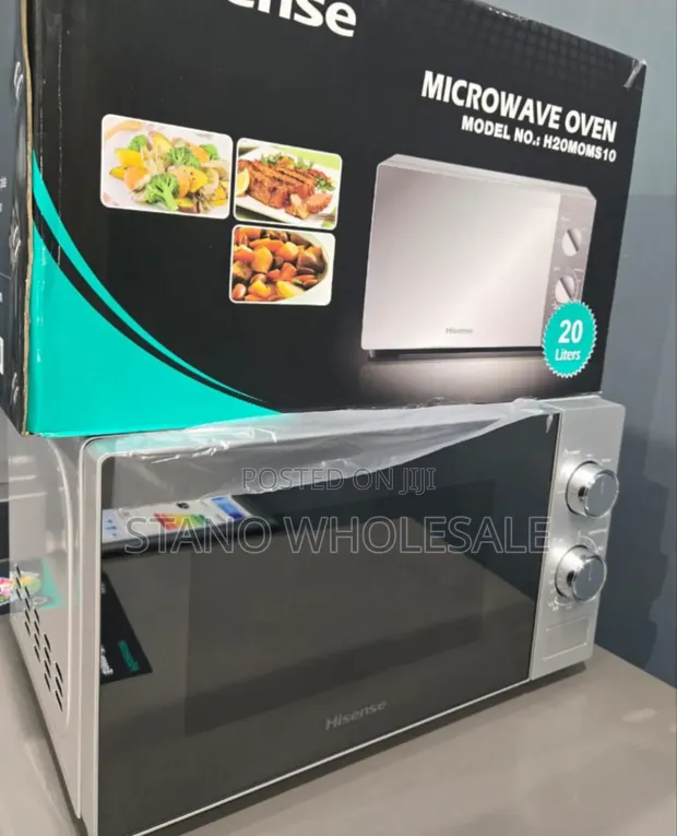 Hisense Manual Microwave Mpya ya Fedha - 1