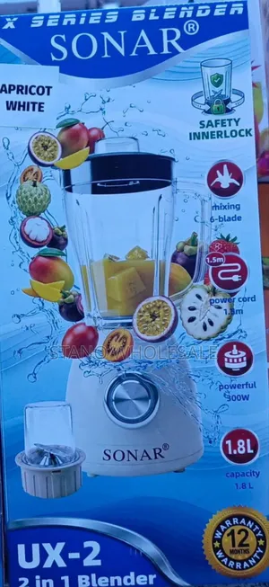 Sonar 2-in-1 Blender ya Umeme
