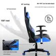 High Back Leather Gaming Office Chair - 2