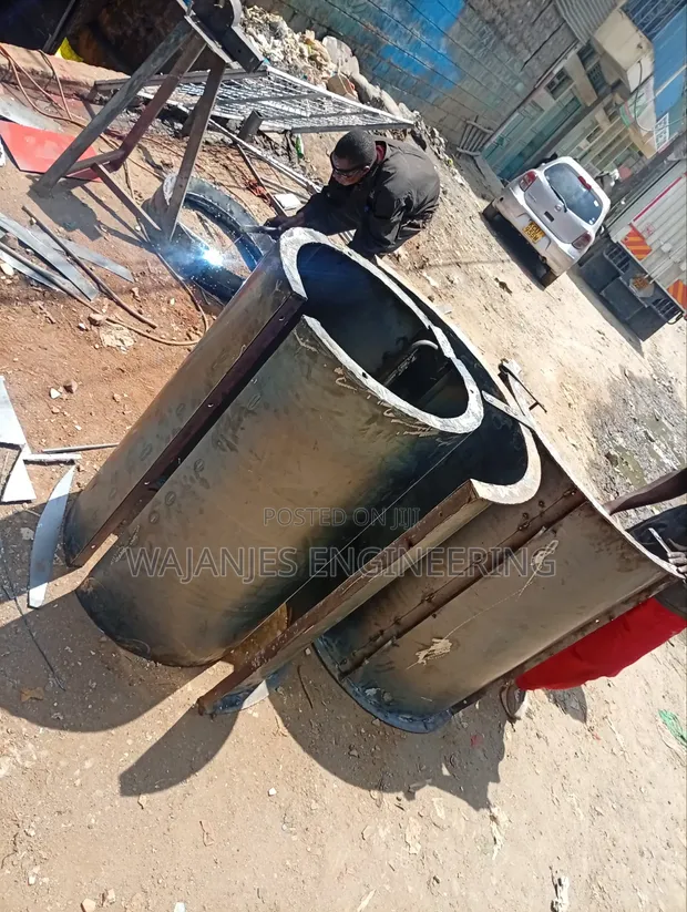 600mm Heavy Duty Steel Road Culvert Mould - 1