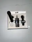 3-in-1 Dual Wireless Lavalier Microphone Set - Plug & Play - 4