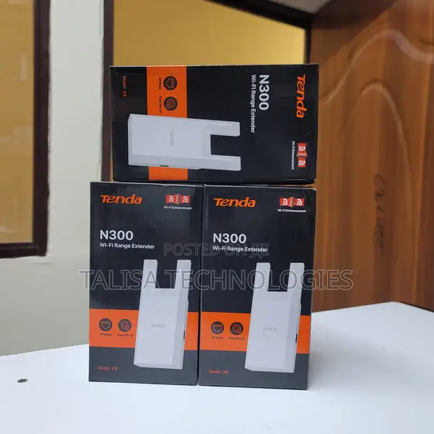 Tenda A9 Wireless N300 Range Extender - 1