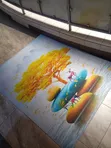 Carpet ya 3D ya Kifahari 5x8 ft - 4