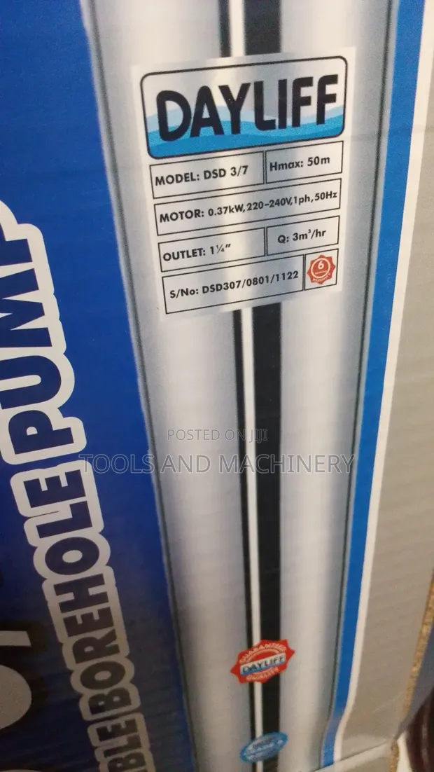 Dayliff 0.5hp Submersible Water Pump Mpya - 1