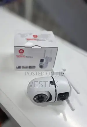 Kamera ya Usalama ya Ndani Isiyo na Waya ya Wi-Fi Dual-Lens V380 Pro