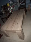Used Preston Coffee Table - Summer Oak Finish - 1