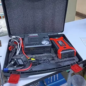 12V 99800mAh Car Jump Starter with Air Compressor