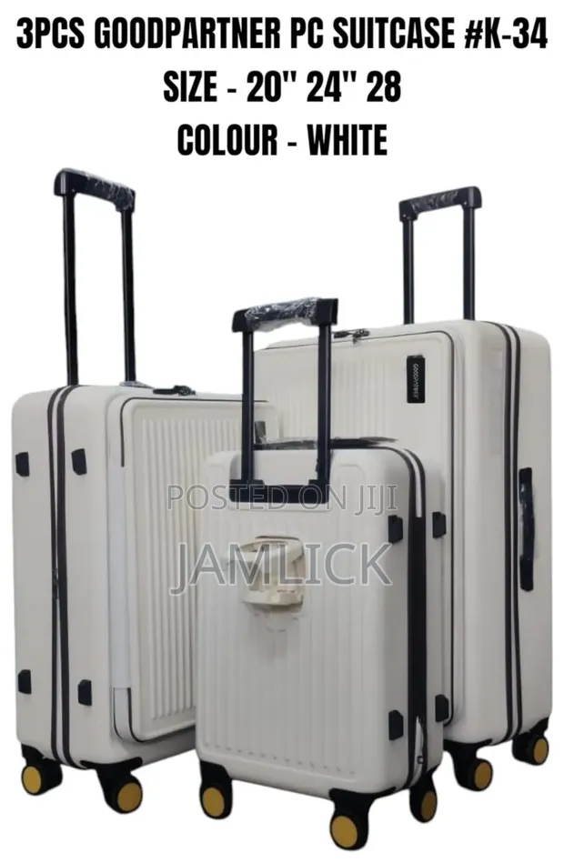 K34 3-Piece Polycarbonate Suitcase Set - 1