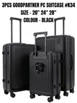 K34 3-Piece Polycarbonate Suitcase Set - 3