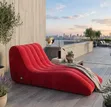 Sofa ya Kujipuliza ya Umbo la S | Muundo wa Kisasa | Inabepeka - 1