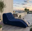 Sofa ya Kujipuliza ya Umbo la S | Muundo wa Kisasa | Inabepeka - 4