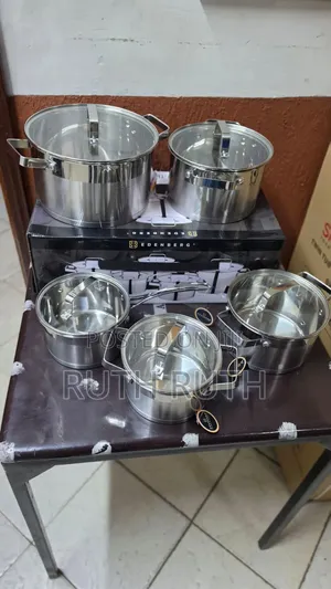 10-Piece Edenburg EB-4090 Stainless Steel Cookware Set