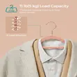 60 Velvet Hangers with Rose Gold Hook - 5
