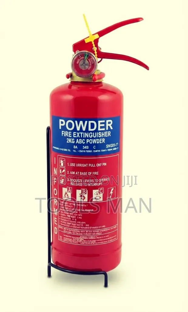 2kg ABC Powder Fire Extinguisher - 1