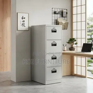 Four Drawer Lockable Office Cabinet