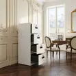 Four Drawer Lockable Office Cabinet - 3