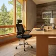 Institutes Headrest Recliner Home Office Chair - Black - 5