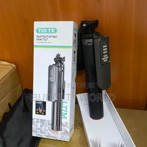 Adjustable T05 360° Panoramic Rotating Selfie Stick Tripod