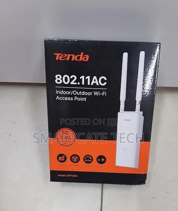 Tenda OAP1200 Access Point ya WiFi ya Nje - Wireless Haraka - 1