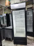 Black One-Door Showcase Refrigerator - 650 Litres - 2