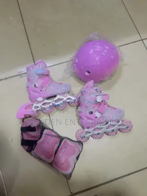 Girls Kids Full Set Skate Shoes