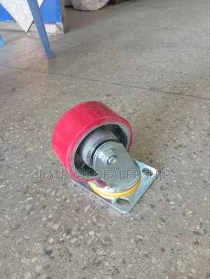 Magurudumu ya Caster ya Ubora na Plate ya Swivel