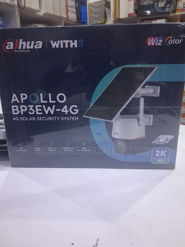 Dahua Apollo BP3EW-4G 2K Wireless Solar PTZ Camera - 1