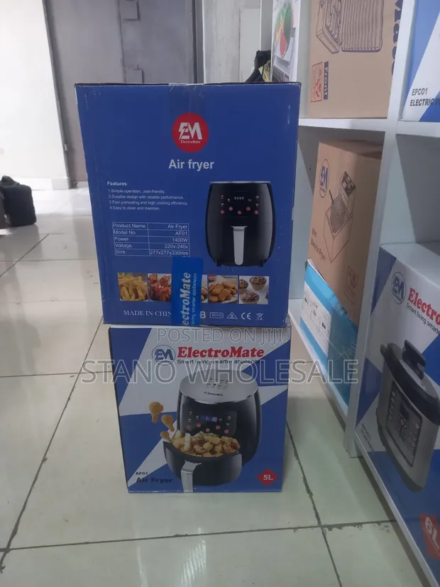 Electromate Digital Air Fryer - Brand New - 1
