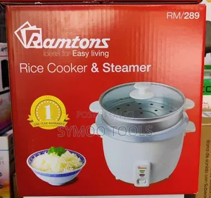 Ramtons Rice Cooker na Steamer - Mpya Kabisa