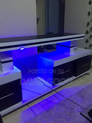 Modern TV Cabinet with LED Lights
