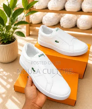 Lacoste Laceless Slip-On Sneakers