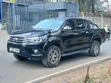 Toyota Hilux Double Cabin 2018 Nyeusi - 3