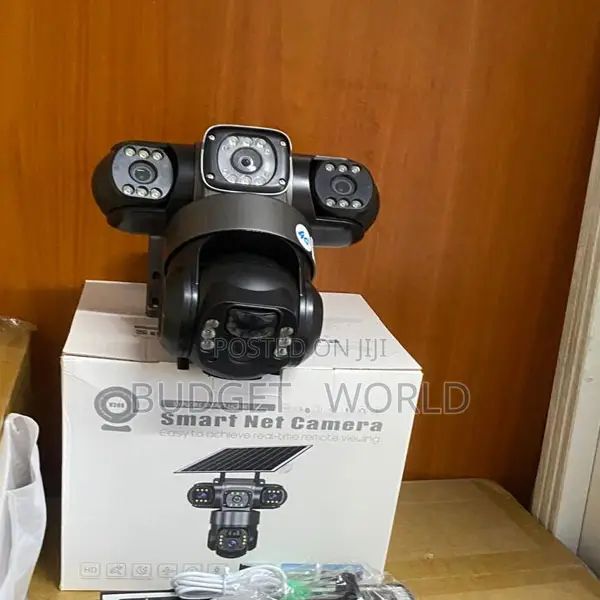 Lifetime Triple-Lens 360° Solar Dome Camera - 1