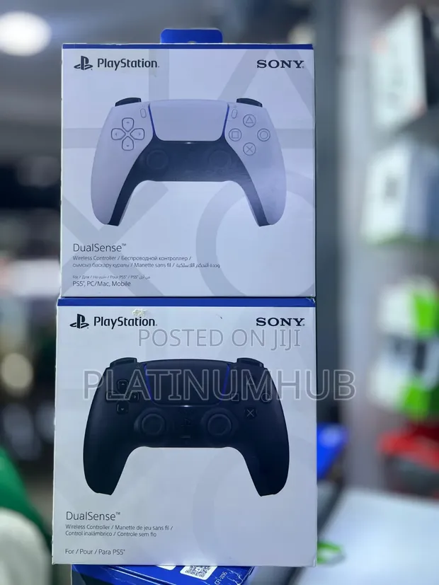 Sony PlayStation 5 DualSense Controller - Black/White - 1
