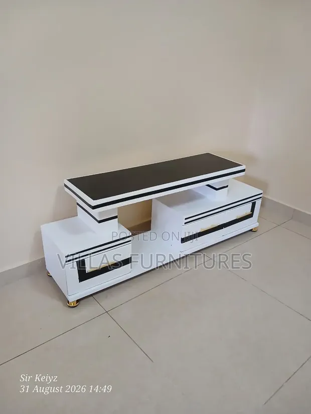 TV Stand with LED for Living Room - 1