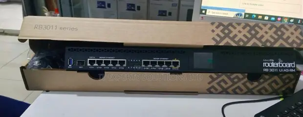 MikroTik RB3011UIAS-RM Rackmount Gigabit Router - 1
