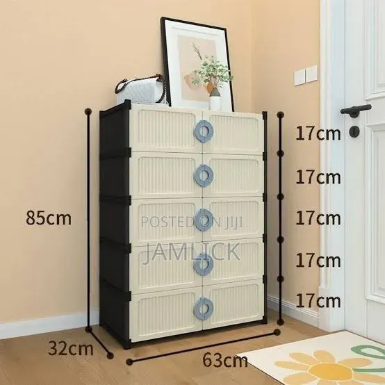 SNG10 5-Layer PVC Storage Cabinet - 1