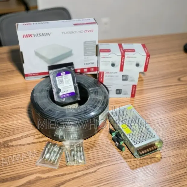 Hikvision 1080P CCTV Camera System Kit (4 Cameras) - 1