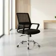 Ergonomic Captain Mesh Office Chair - Black - 5