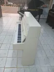 Piano ya Schulze Pollman Nyeupe Ivory - 4