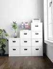 4-Drawer Steel Vertical Filing Cabinet - 3
