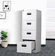4-Drawer Steel Vertical Filing Cabinet - 5
