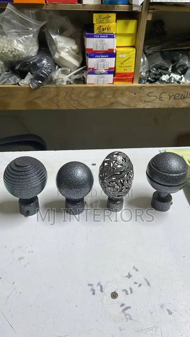 Custom Made Jua Kali Curtain Rods - 1