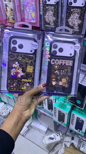 Brown Mickey Mouse Rugged Case ya iPhone 17 Pro Max