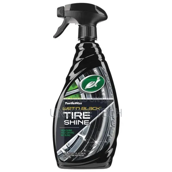 Turtle Wax Tire Shine Wet Black - 1