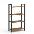 4-Tier Industrial Bookcase - 1